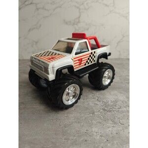 Remco TUFF ONES Nissan D21 Hardbody Pickup 4x4 Monster Truck 7" Cast Metal 1987